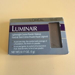 🩵3/$10 L'Oreal Luminaire Creme-Powder Makeup in Silver and Purple
